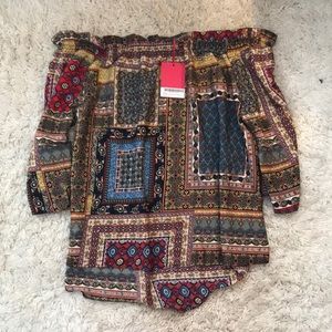 BooHoo Off Shoulder Blouse